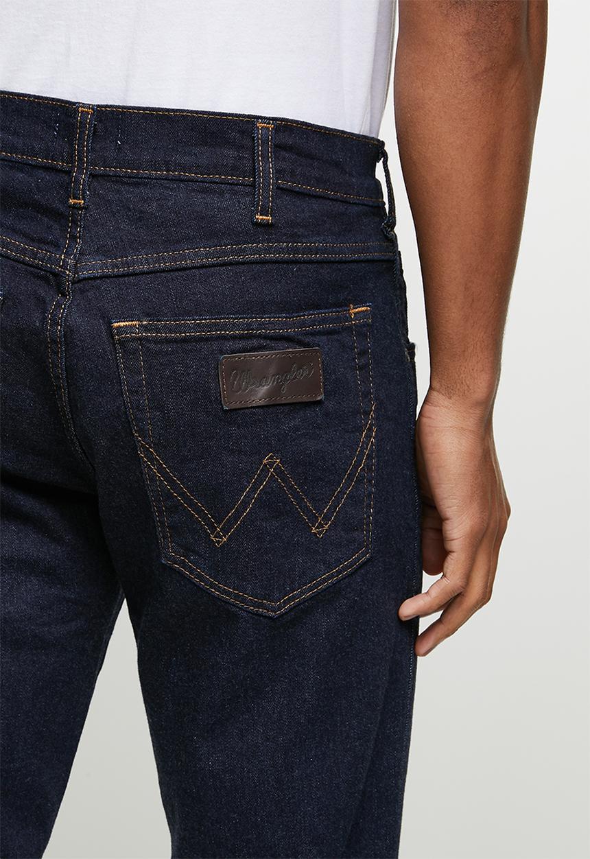 Wrangler - Texas regular straight leg jeans - indigo