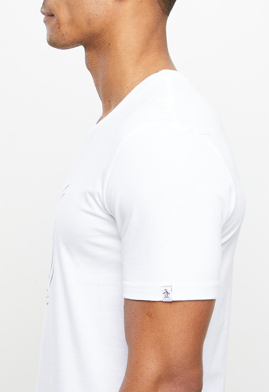Original Penguin - Circle logo short sleeve tee - bright white