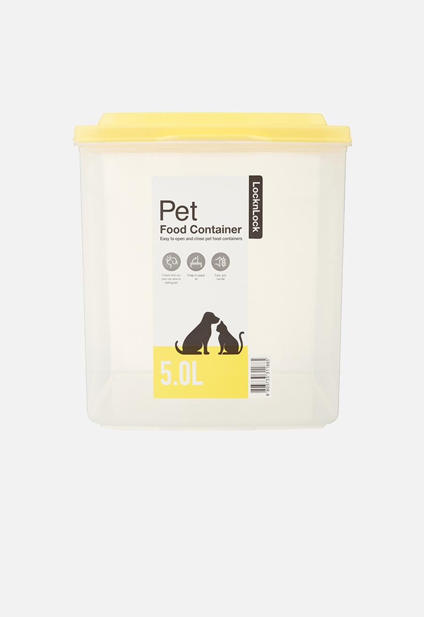 LocknLock - Pet food container - yellow