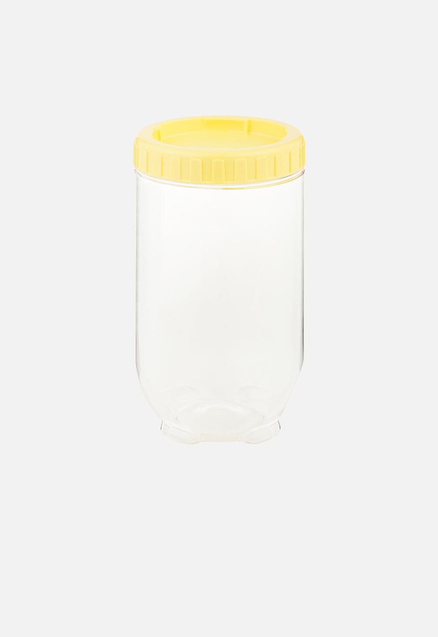 LocknLock - Round pet food container - yellow