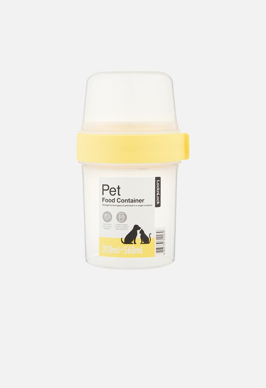LocknLock - Pet treat container - yellow