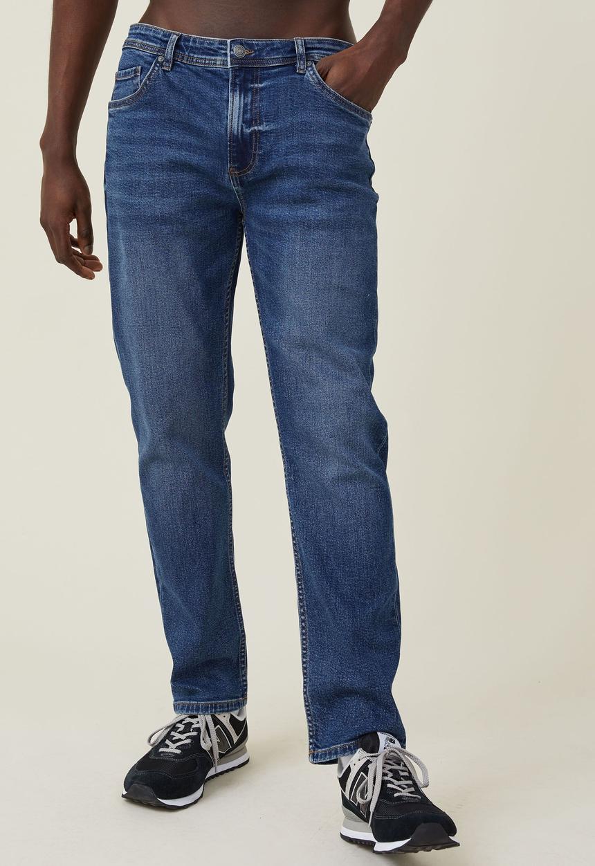 Cotton On - Slim straight jean - rinse indigo