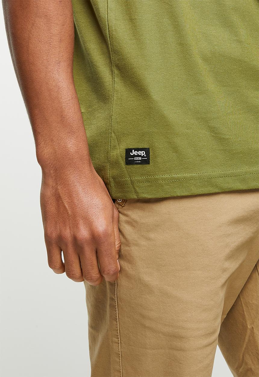 JEEP - Fashion graphics tee - green