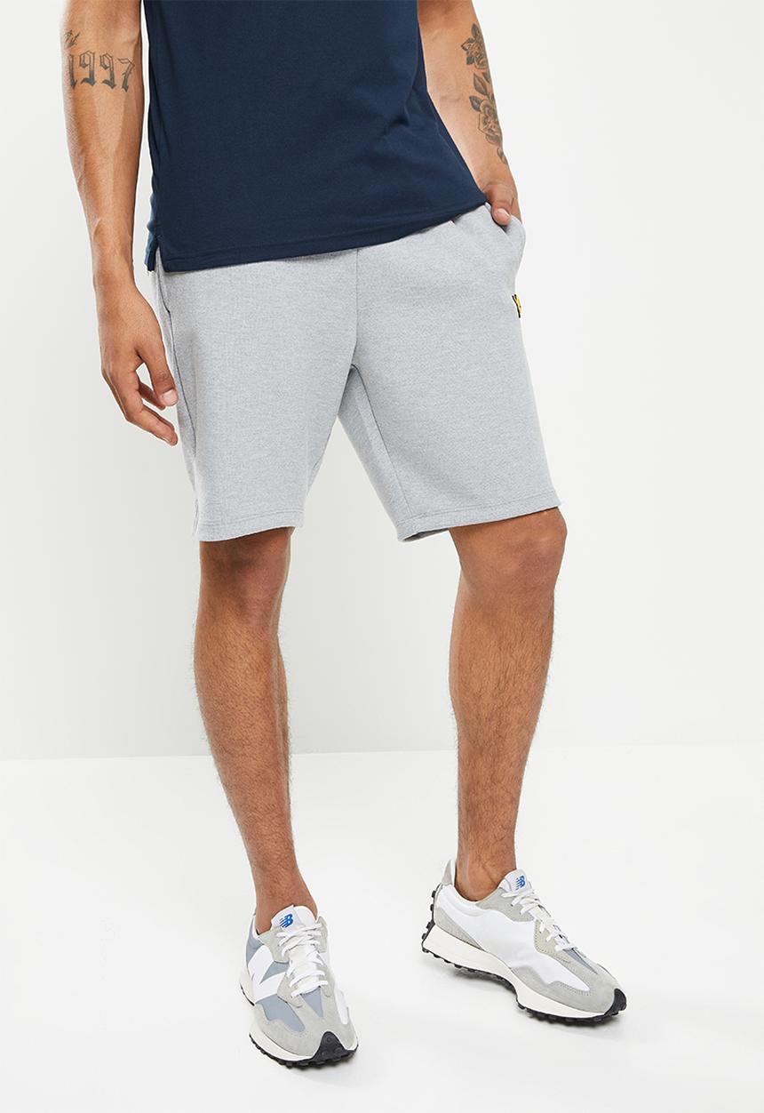 Lyle & Scott - Fly fleece shorts - mid grey 