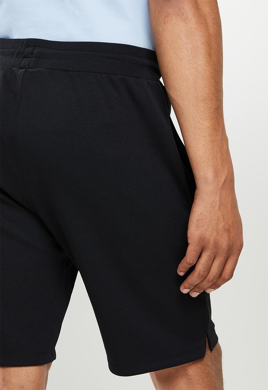 Lyle & Scott - Fly fleece shorts - jet black