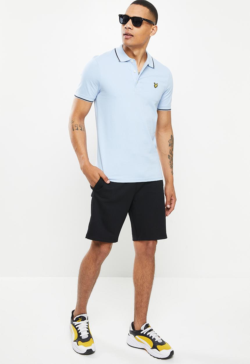 Lyle & Scott - Fly fleece shorts - jet black