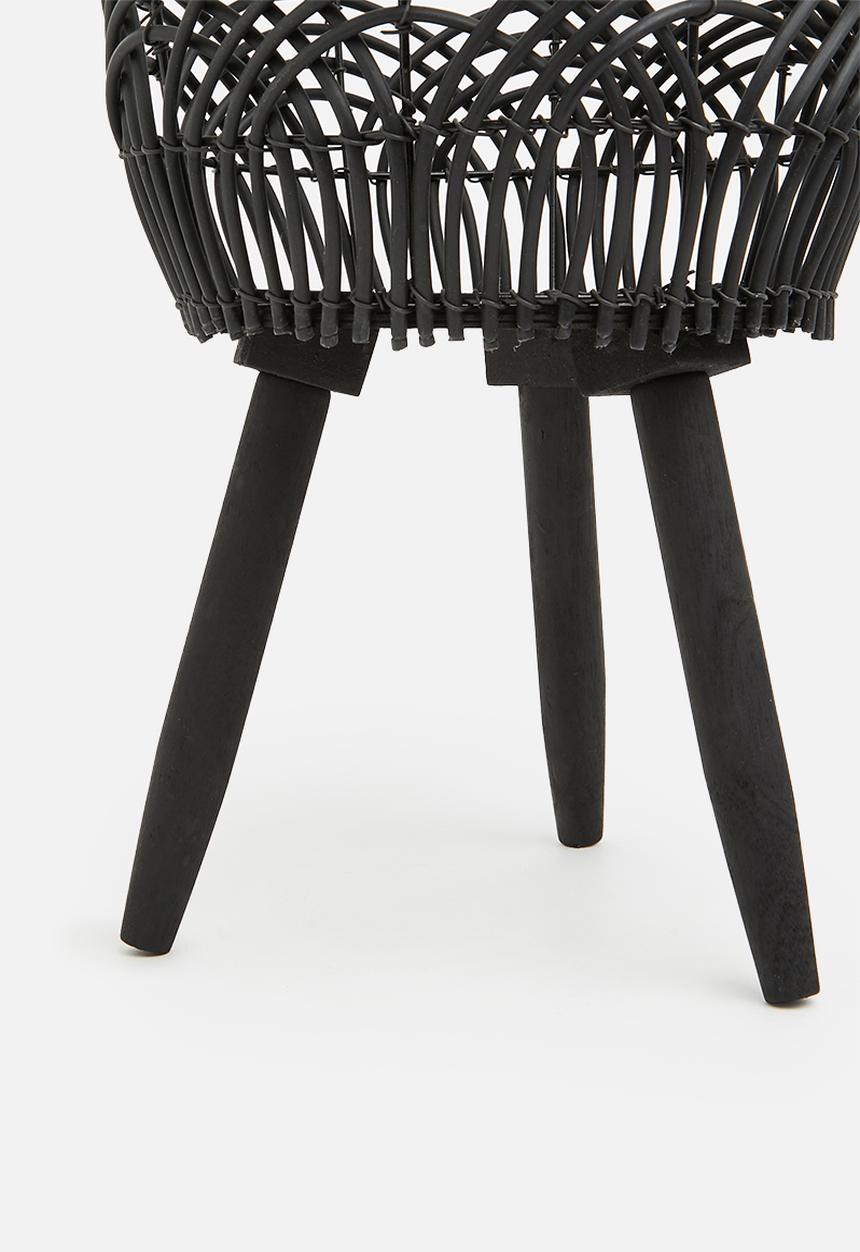 Sixth Floor - Pichu planter - black