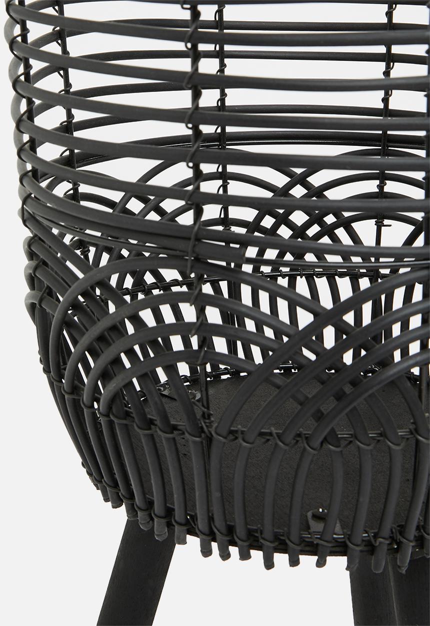 Sixth Floor - Pichu planter - black