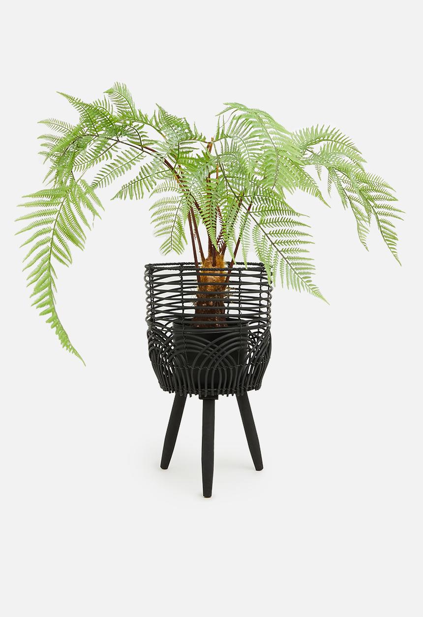 Sixth Floor - Pichu planter - black