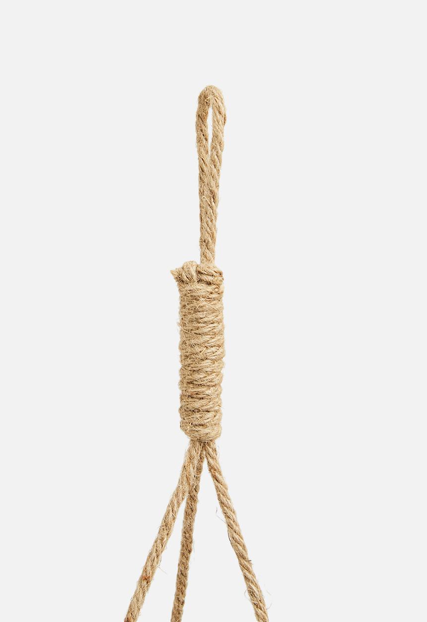 Sixth Floor - Arya hanging planter - natural