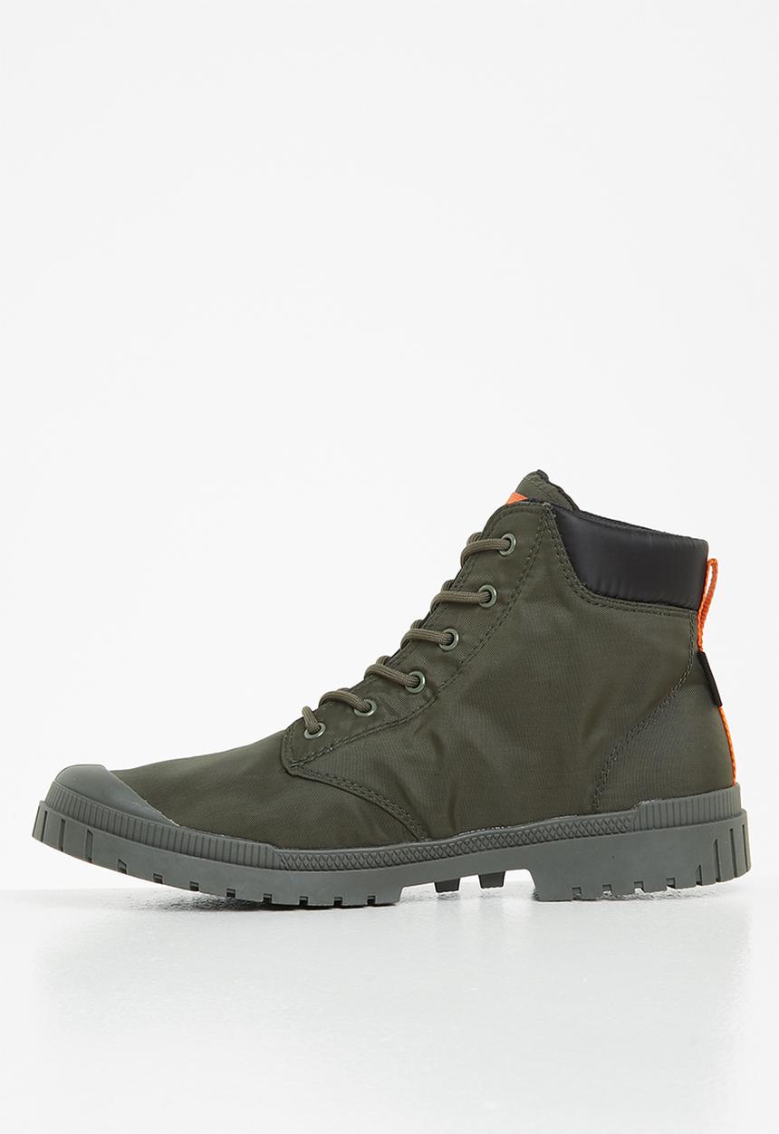 Palladium - Pampa sp20 cuff wp - olive night