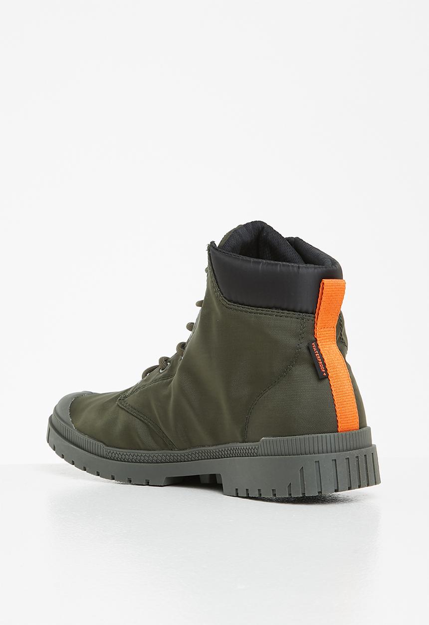 Palladium - Pampa sp20 cuff wp - olive night