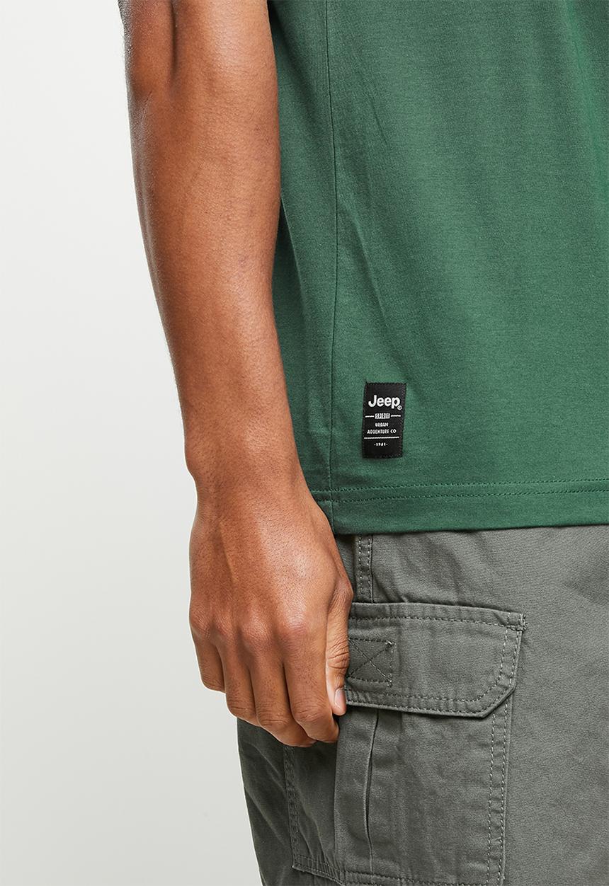 JEEP - Fashion graphics tee - jungle