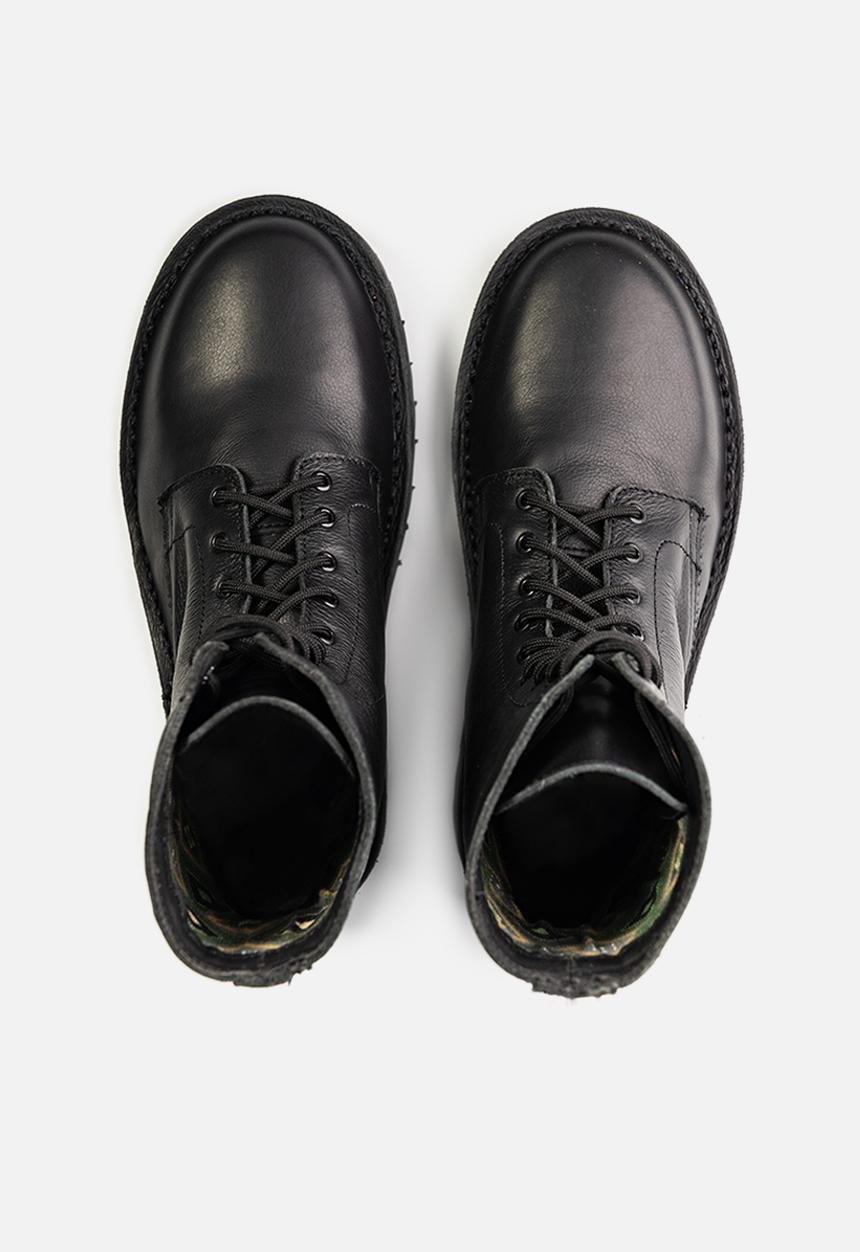 Veldskoen - Veldskoen ranger boot - black sole