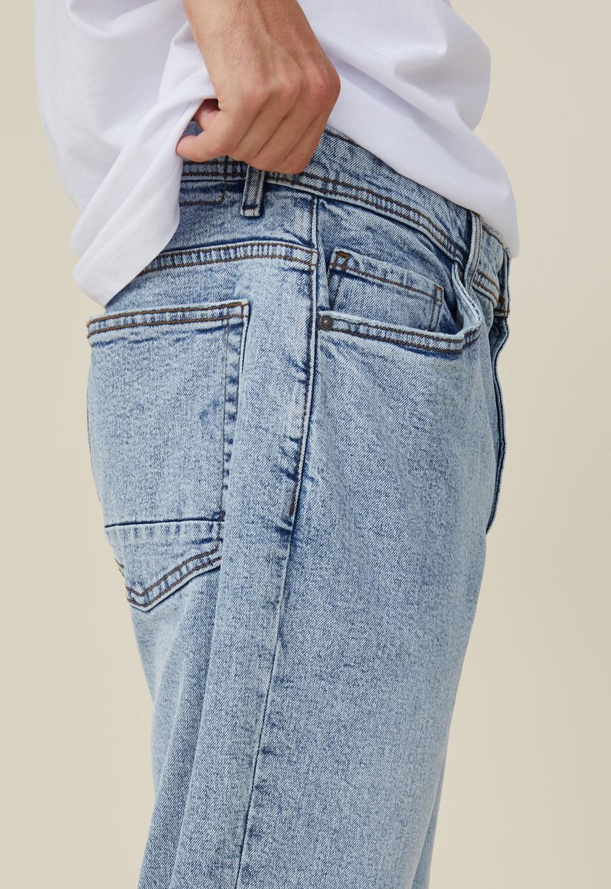 Cotton On - Slim straight jean - mid blue