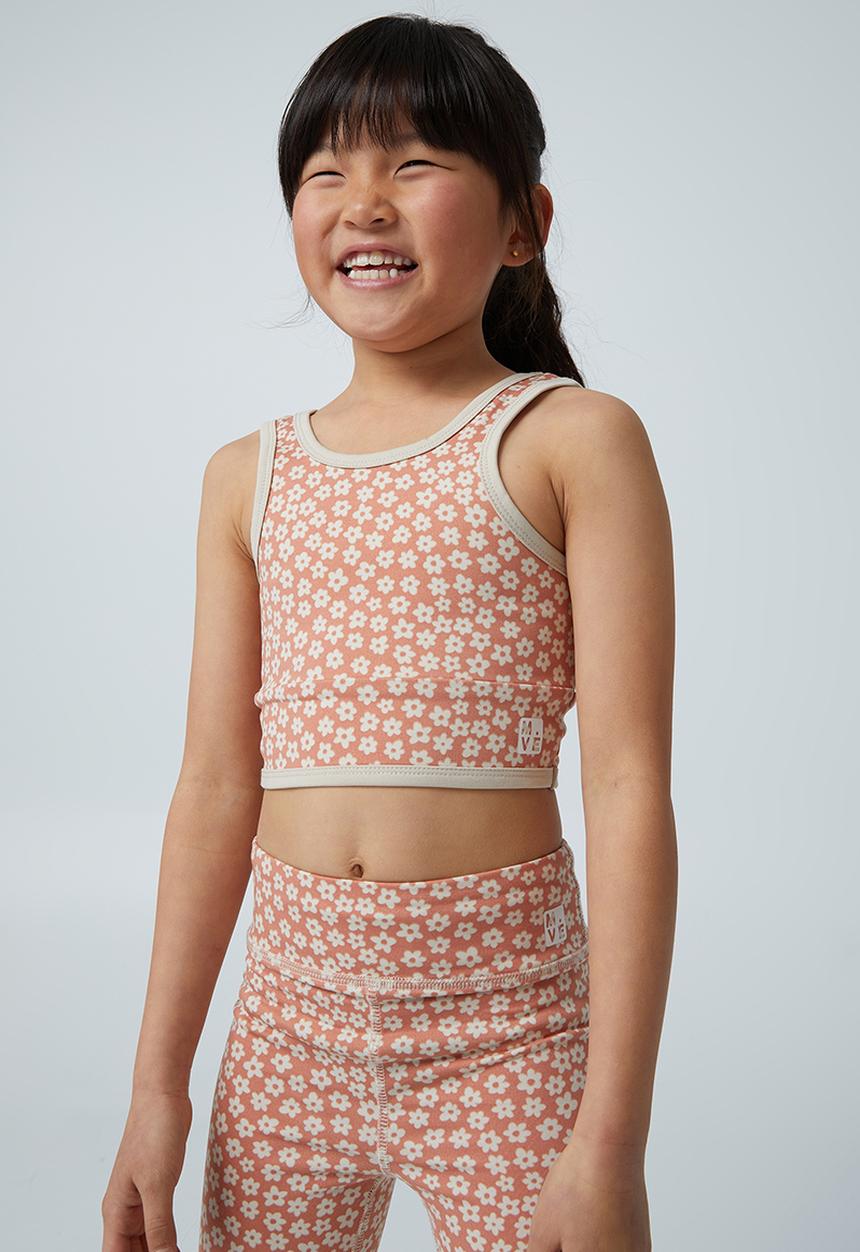 Cotton On - The ultimate crop top - dust storm/luna floral