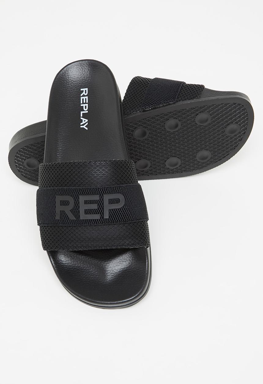 Replay - Replay up network slide - black