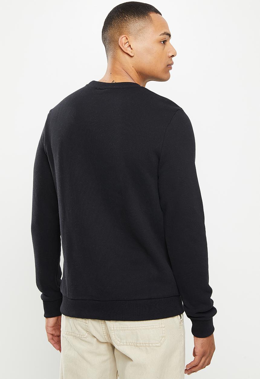 Superdry. - Vintage vl interest crew - black