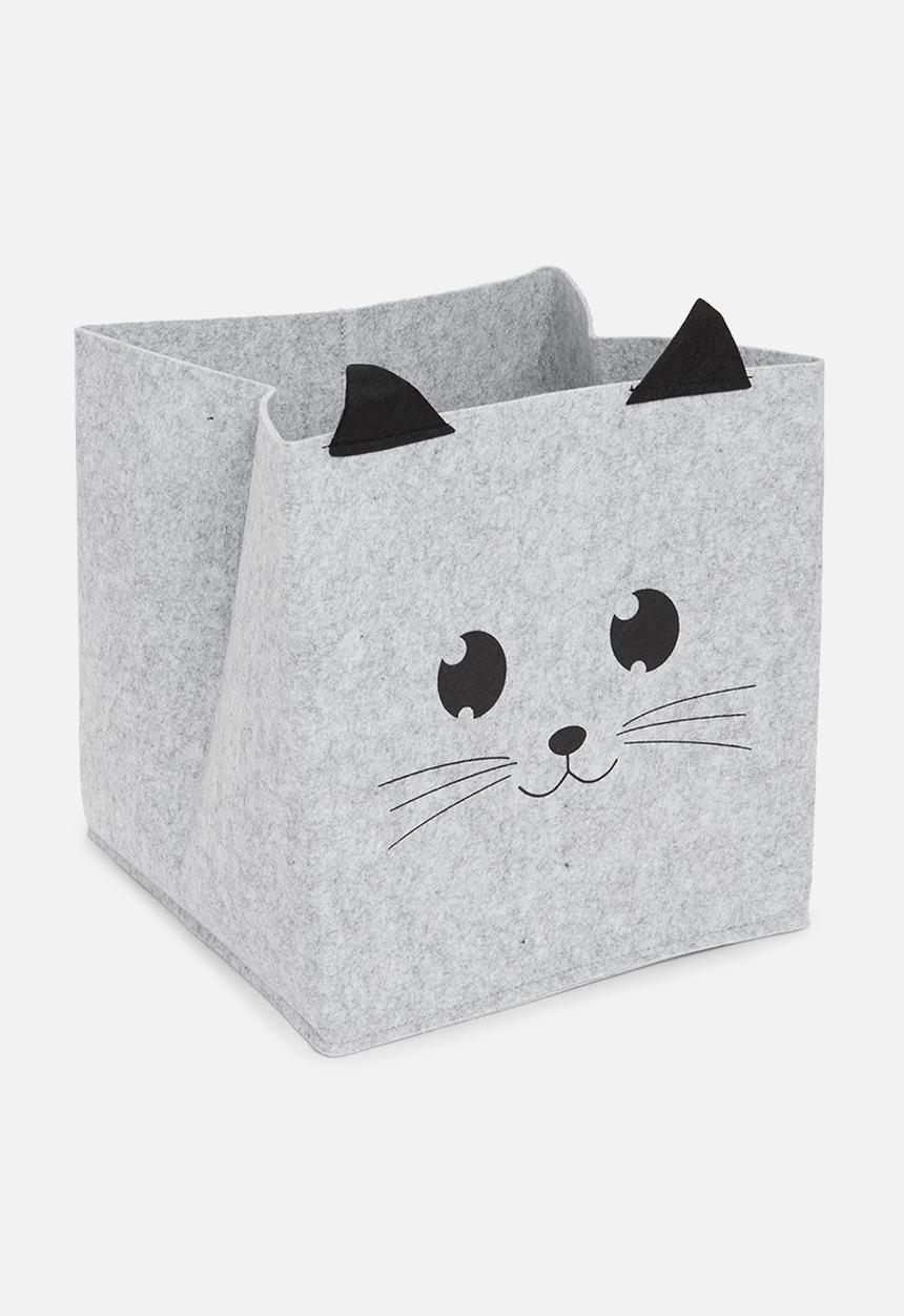 H&S - Cat storage box - grey