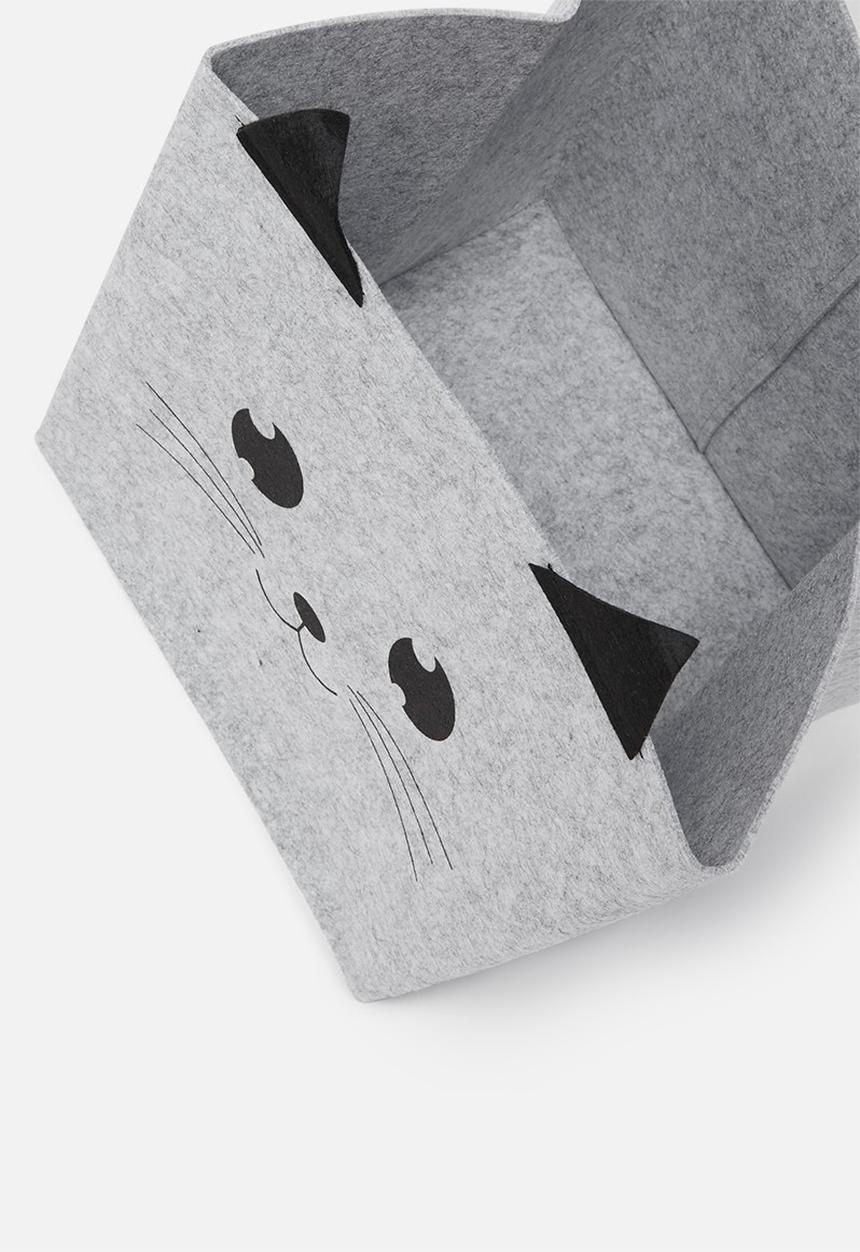 H&S - Cat storage box - grey