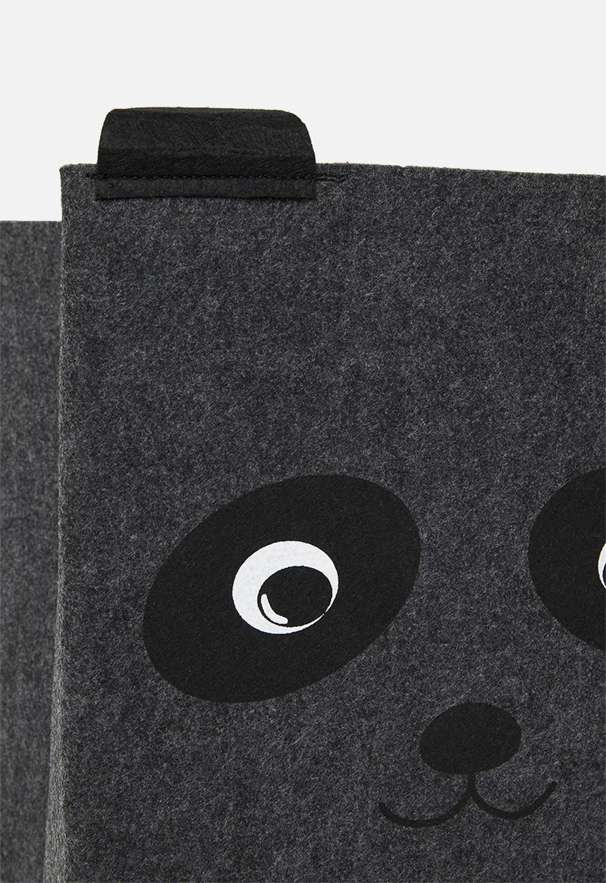 H&S - Panda storage box - charcoal