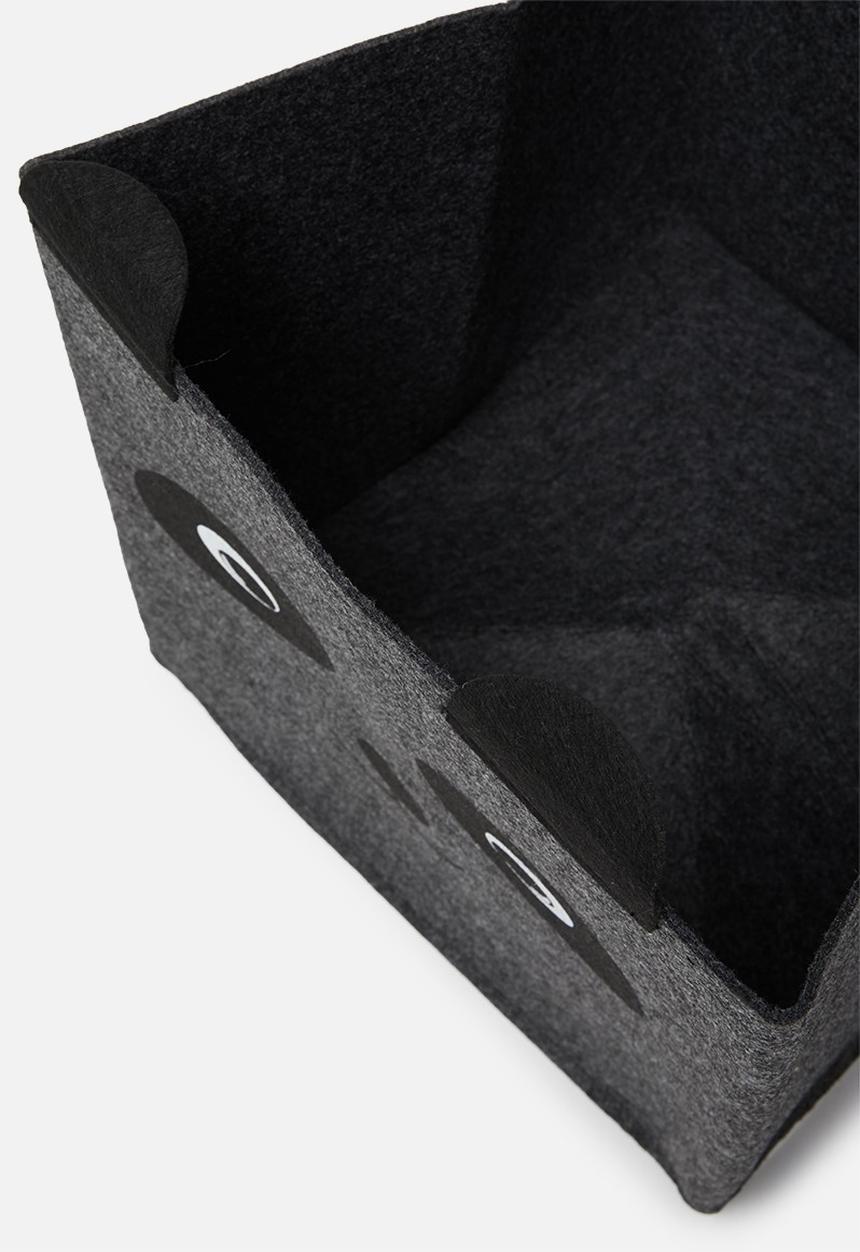H&S - Panda storage box - charcoal
