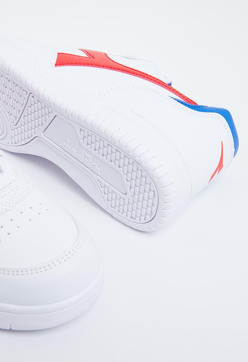 Diadora - Raptor low - white & tomato red