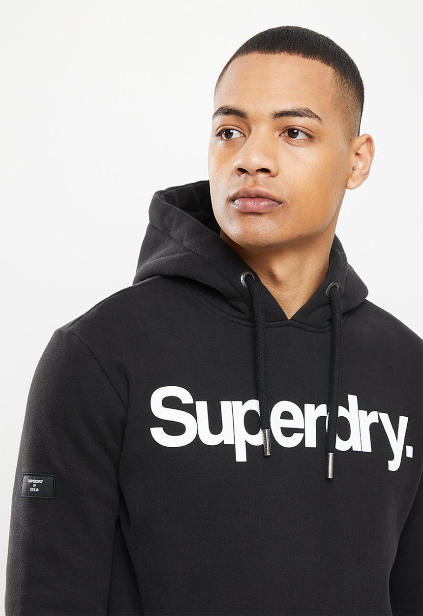 Superdry. - Cl hood - black