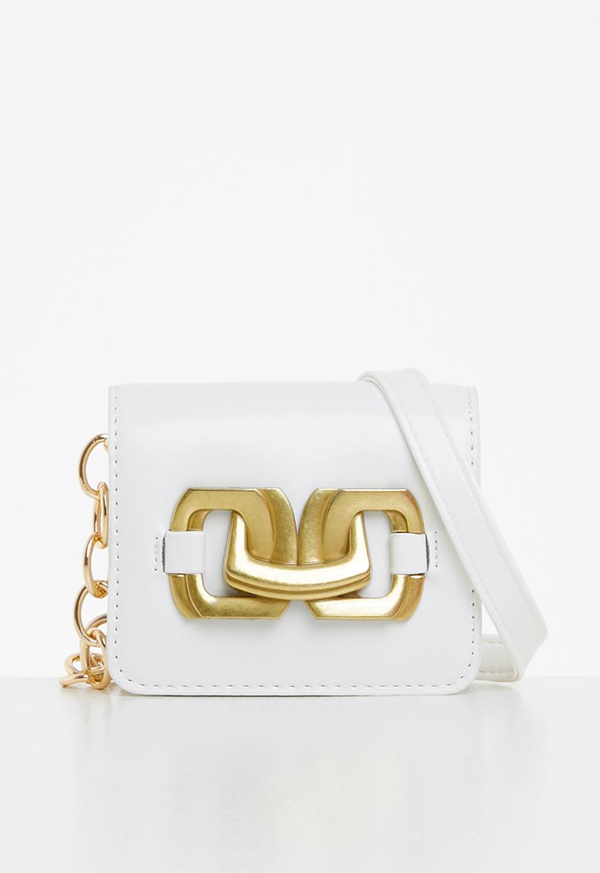 Superbalist - Winnie micro mini crossbody bag - white