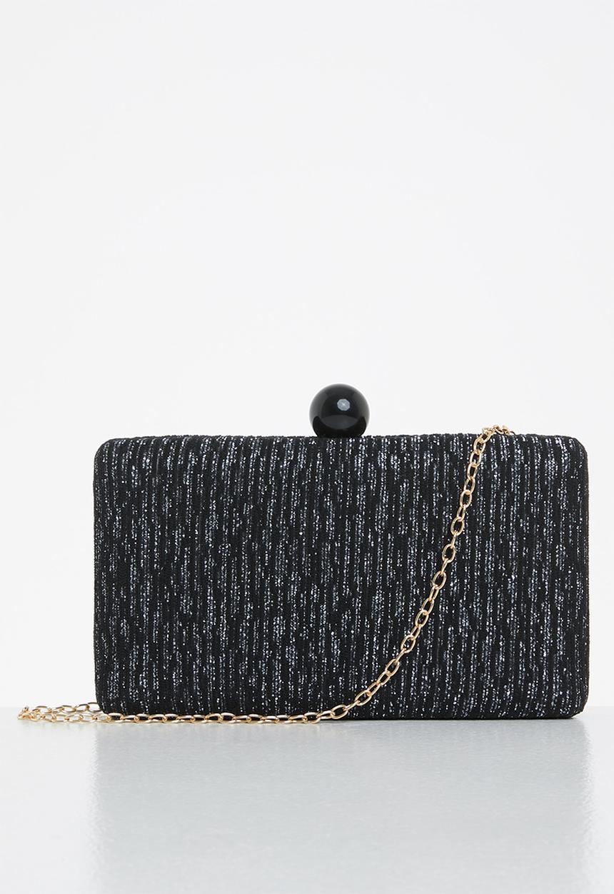 dailyfriday - Bonnie box clutch bag - black
