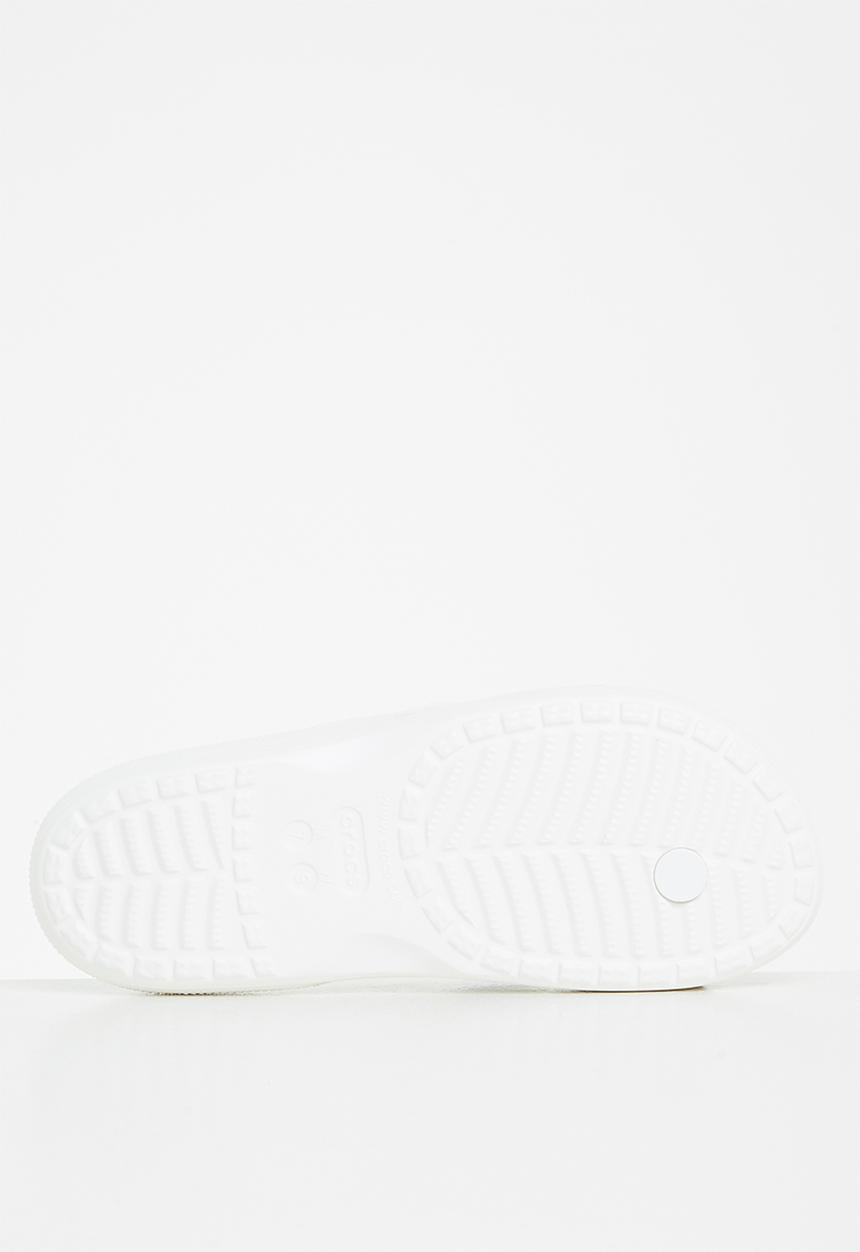 Crocs - Classic crocs spray dye flip - white