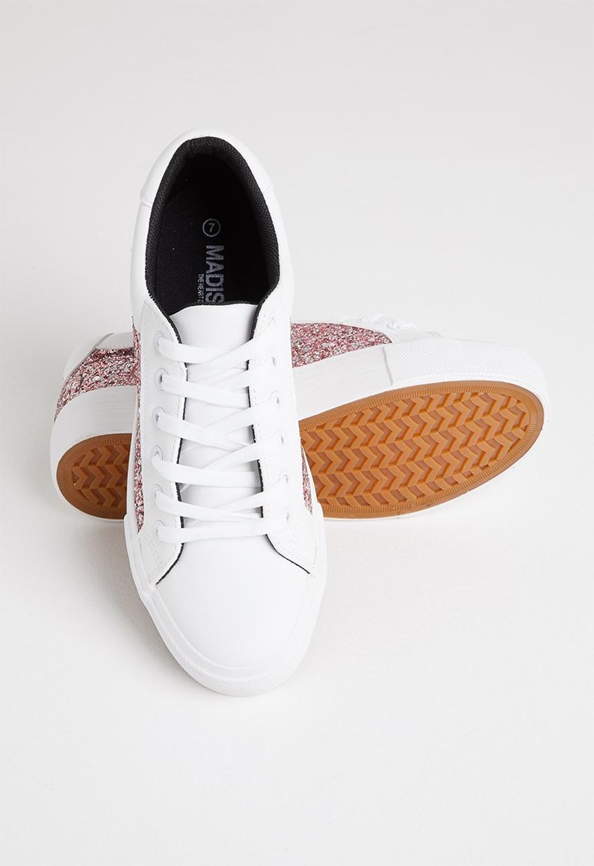 Madison® - Nadine flatform sneaker - pink glitter
