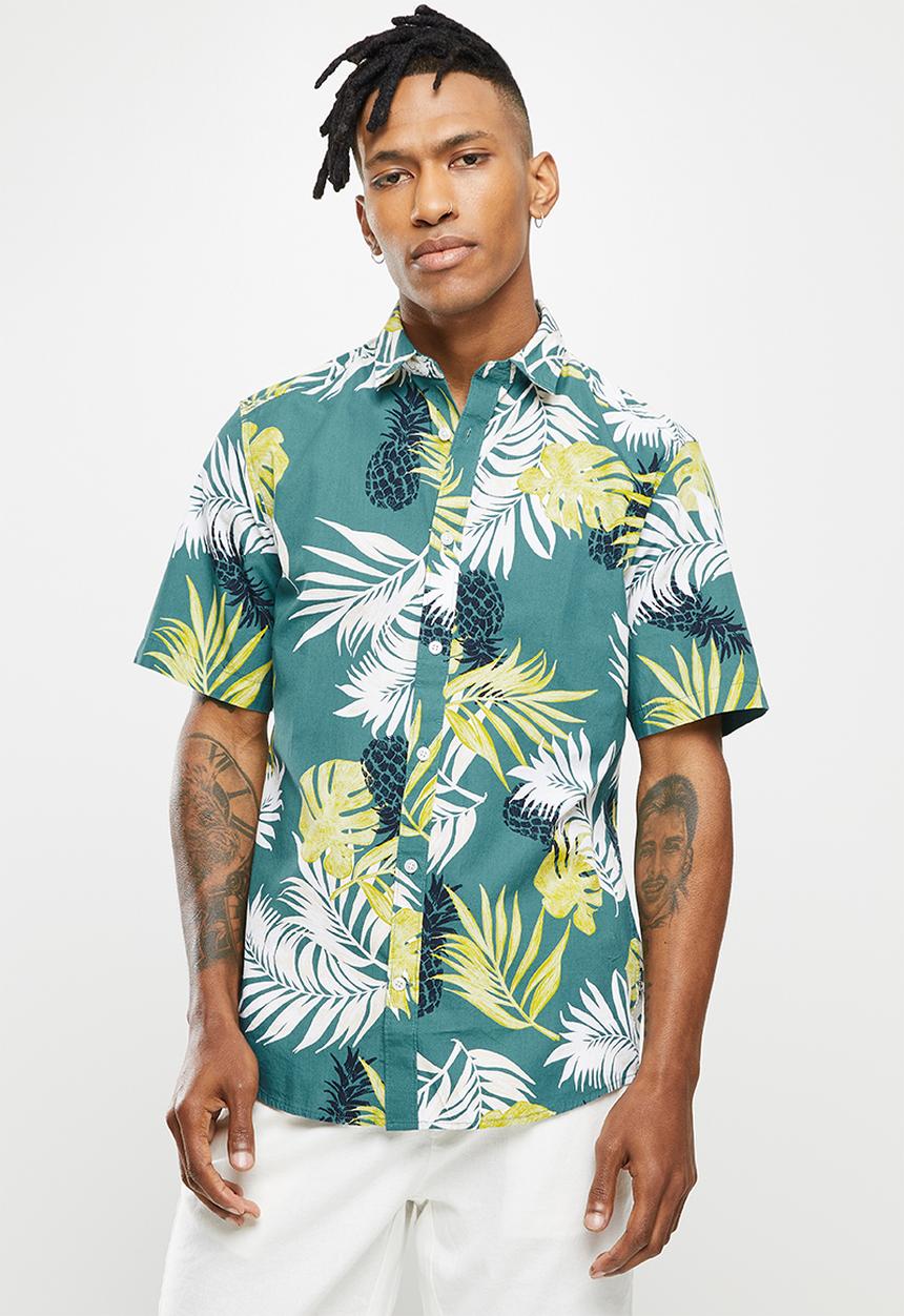 Only & Sons - Onsdirk short sleeve shirt - hydro