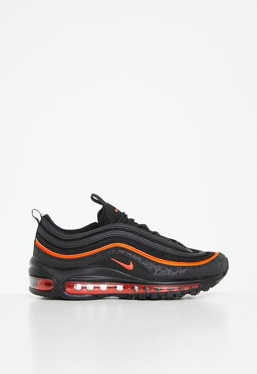 Nike - Nike air max 97 gs - black & black-safety orange