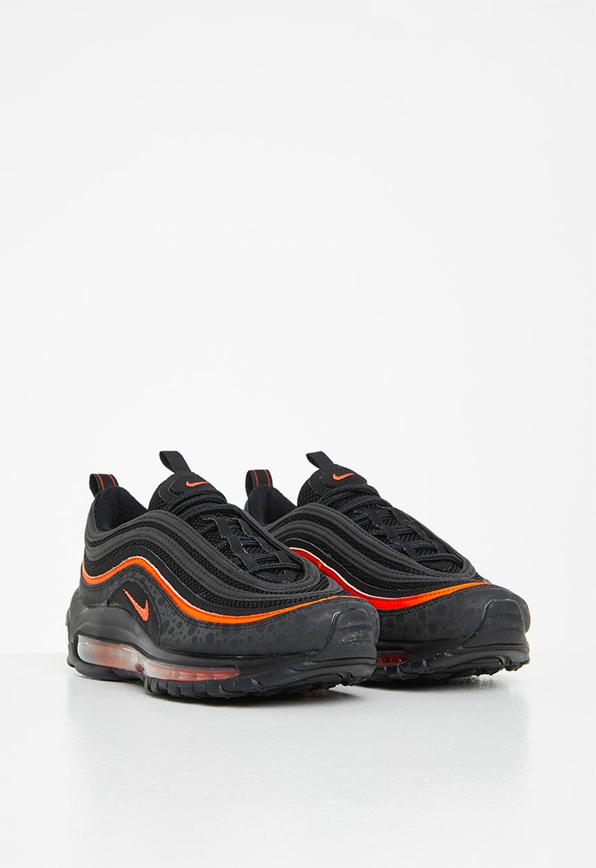 Nike - Nike air max 97 gs - black & black-safety orange
