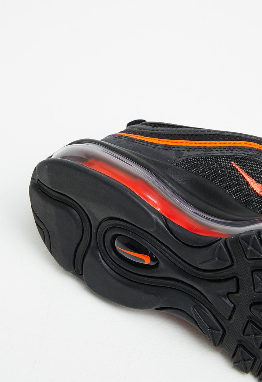 Nike - Nike air max 97 gs - black & black-safety orange