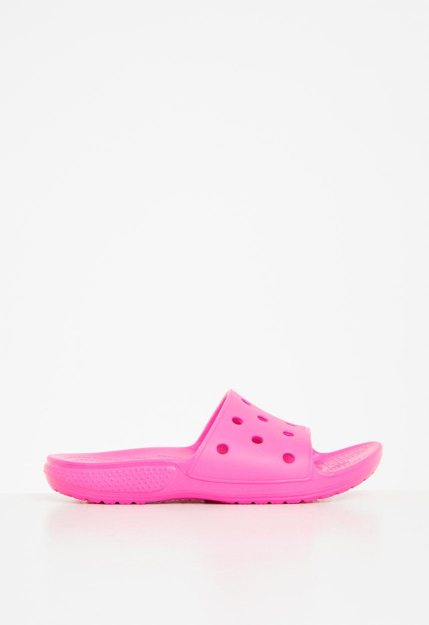 Crocs - Classic crocs slide k - electric pink
