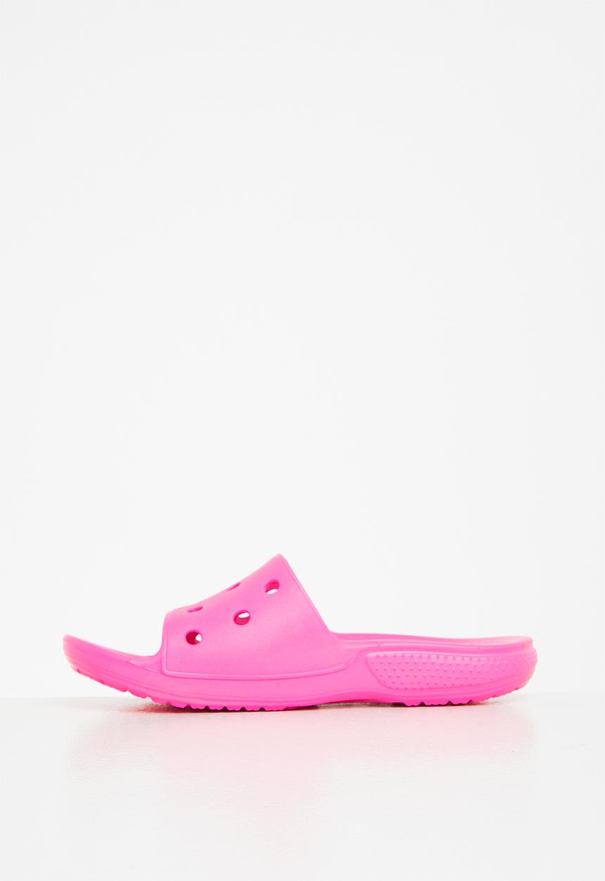 Crocs - Classic crocs slide k - electric pink