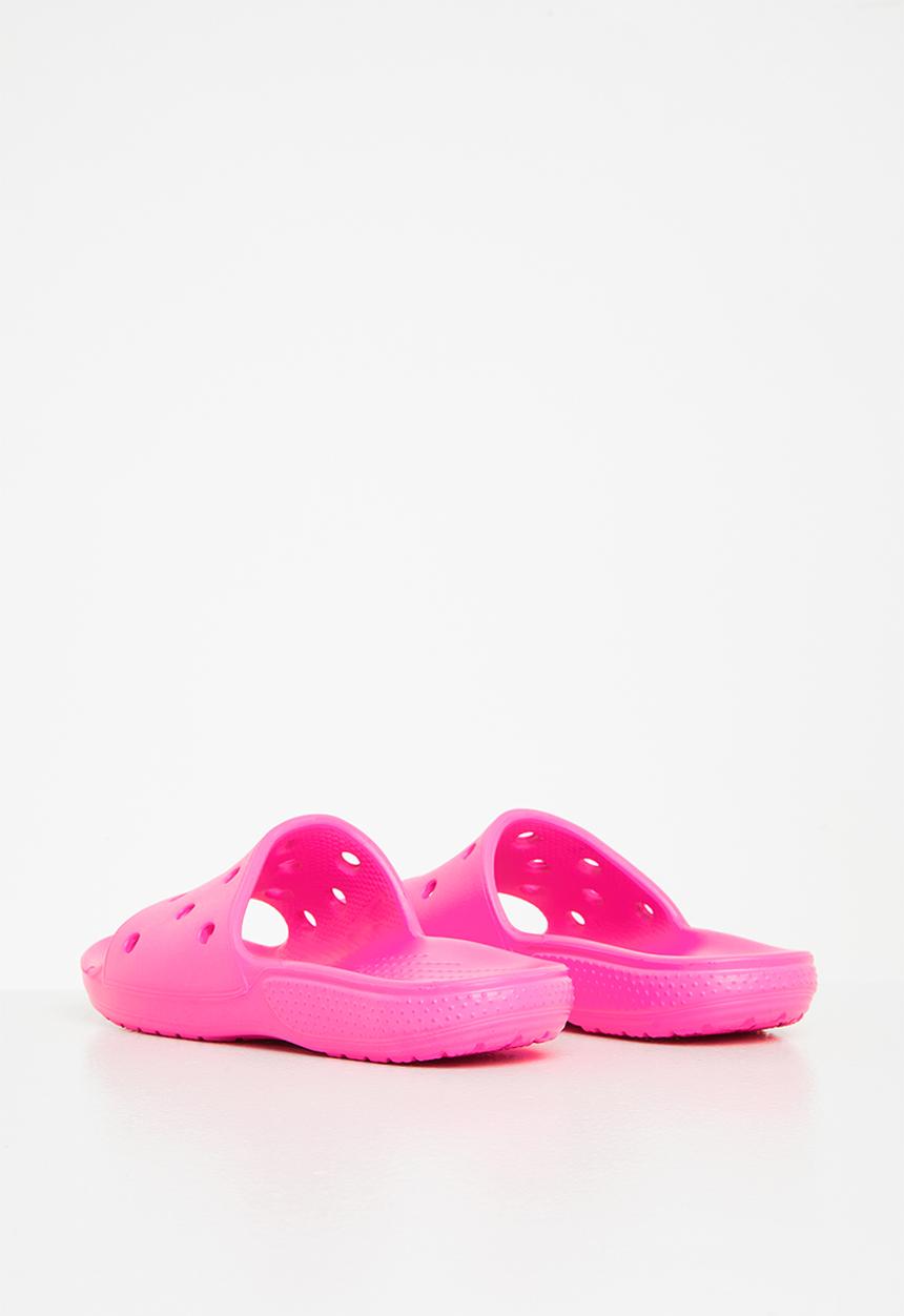 Crocs - Classic crocs slide k - electric pink