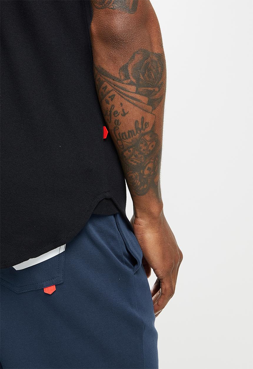 S.P.C.C - Devlin knit shirt - black