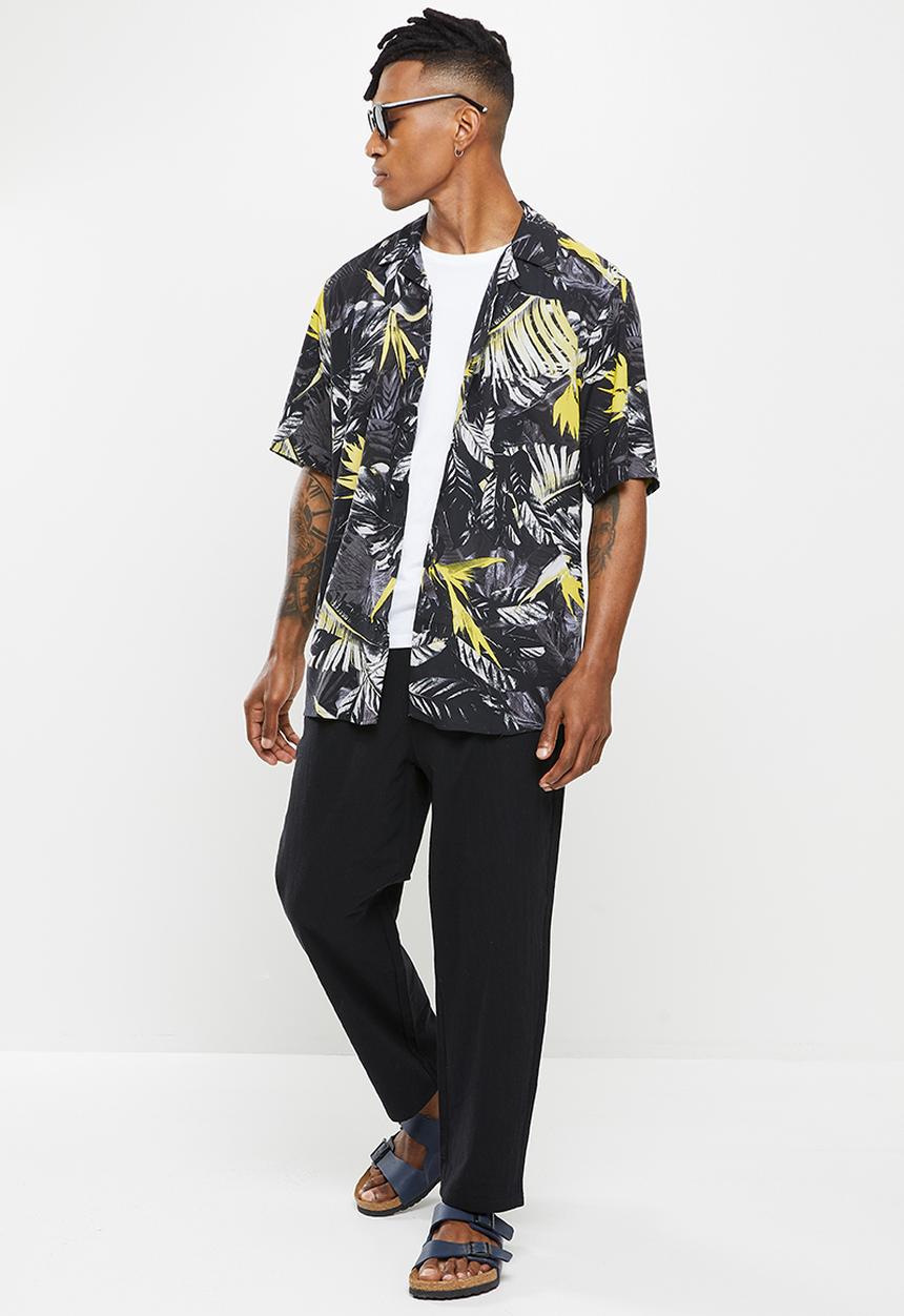 Only & Sons - Onsdarren short sleeve shirt - black