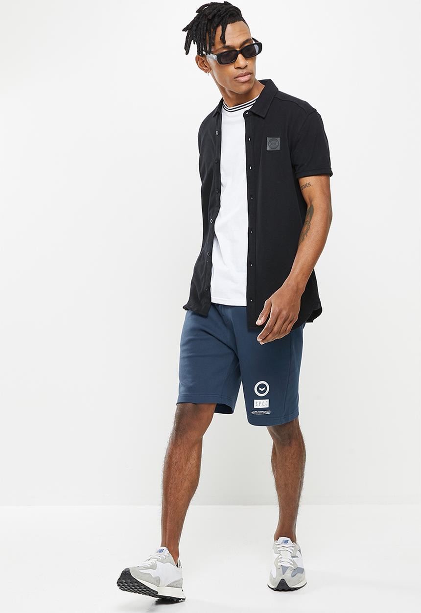 S.P.C.C - Roth knit short - dark blue