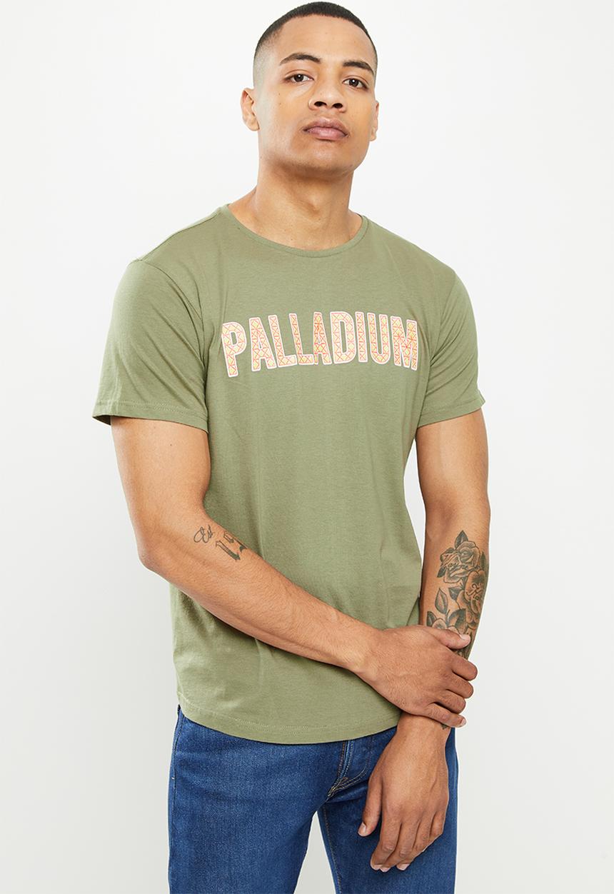 Palladium - Tyre print eco T-shirt st1 - olive