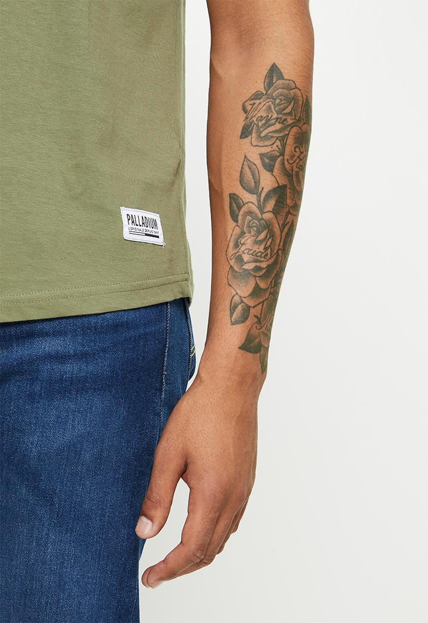Palladium - Tyre print eco T-shirt st1 - olive