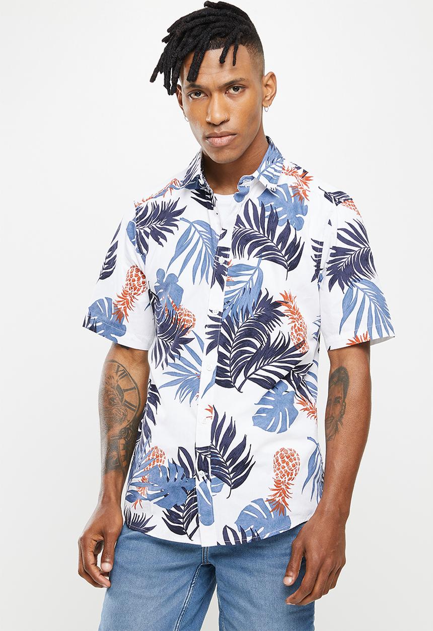 Only & Sons - Onsdirk short sleeve shirt - star white