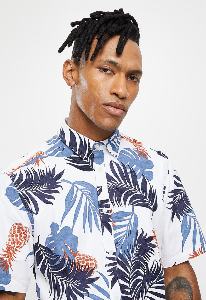 Only & Sons - Onsdirk short sleeve shirt - star white