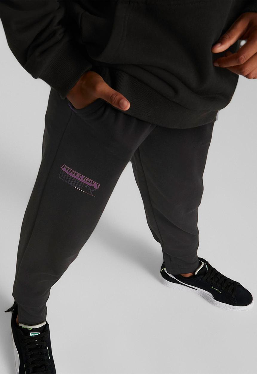 PUMA - Puma x minecraft sweatpants tr cl - puma black