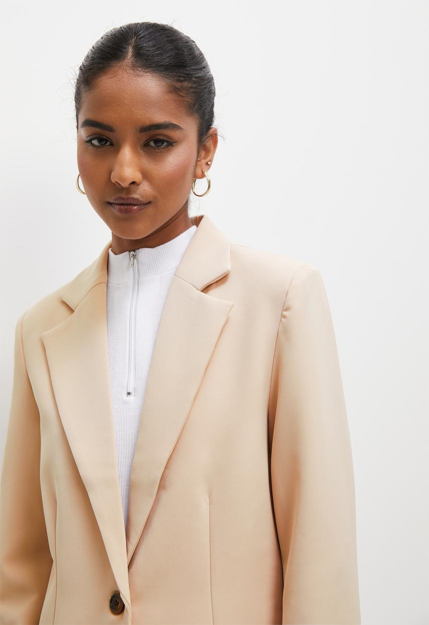 Superbalist - Single breasted blazer - sand