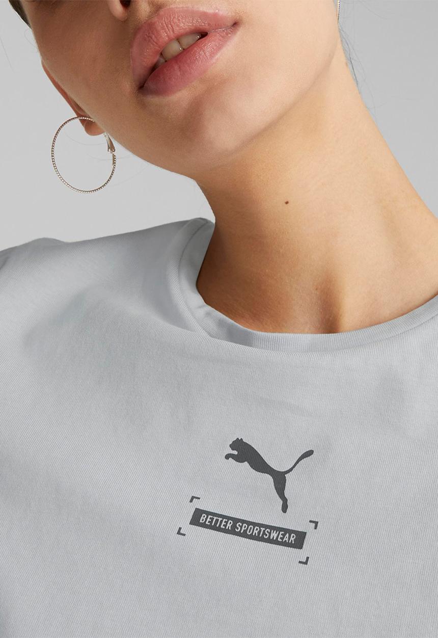PUMA - Better tee - platinum gray