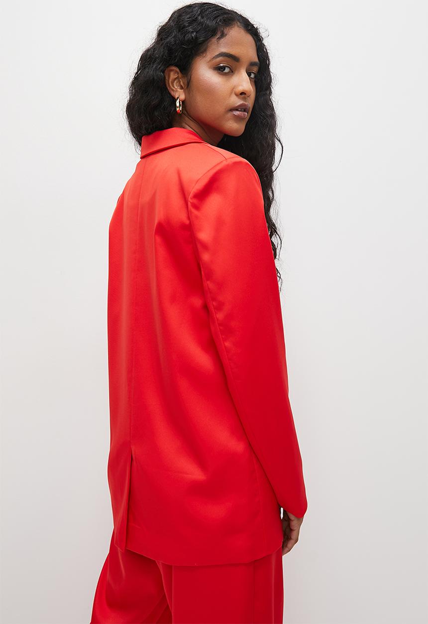 Superbalist - Single breasted blazer - red